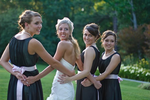 Kristen and her bridesmaids